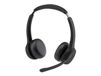 Cisco Headset 722 - Headset - på örat - Bluetooth - trådlös - kolsvart - Cisco Webex Certified BUN-722+CAMD-C-WW