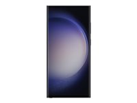 Samsung Galaxy S23 Ultra - 5G pekskärmsmobil - dual-SIM - RAM 8 GB / Internminne 256 GB - OLED-skärm - 6.8" - 3088 x 1440 pixlar (120 Hz) - 4x bakre kameror 200 MP, 12 MP, 10 MP, 10 MP - front camera 12 MP - fantomsvart SM-S918BZKDEUB
