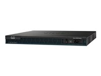 Cisco 2901 - Router 1GbE - WAN-portar: 2 - rackmonterbar C2901-AX/K9