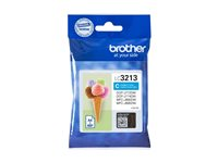 Brother LC3213C - Lång livslängd - cyan - original - bläckpatron - för Brother DCP-J772DW, DCP-J774DW, MFC-J890DN, MFC-J890DW, MFC-J890DWN, MFC-J895DW LC3213C