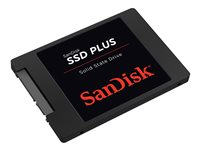 SanDisk SSD PLUS - SSD - 120 GB - inbyggd - 2.5" - SATA 6Gb/s SDSSDA-120G-G27