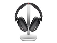 Poly Voyager Surround 85 - Voyager Surround 80 series - headset - fullstorlek - Bluetooth - trådlös - aktiv brusradering - USB-C via Bluetooth-adapter - svart - Certifierad för Microsoft Teams Open Office, UC-certifierad, Certifierad för Microsoft-teams 8G7T8AA