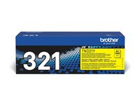 Brother TN321Y - Gul - original - tonerkassett - för Brother DCP-L8400CDN, DCP-L8450CDW, HL-L8350CDW, HL-L8350CDWT, MFC-L8650CDW, MFC-L8850CDW TN321Y