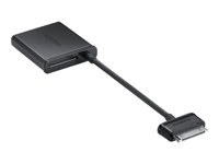 Samsung EPL-3PHP - Adapter för video &#x2F; ljud - Samsung 30-stifts dockningskontakt hane till HDMI hona - för Galaxy Note 10.1, Note 10.1 LTE, Note 10.1 WiFi, Tab 10.1, Tab 8.9, Tab 8.9 WiFi EPL-3PHPBEGSTD
