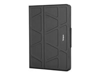 Targus Pro-Tek Universal - Tangentbord och foliefodral - trådlös - Bluetooth 5.0 - QWERTY - nordisk - svart tangentbord, svart fodral - B2B THZ861NO