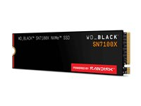 WD_BLACK SN7100X - SSD - 2 TB - inbyggd - M.2 2280 - PCI Express 5.0 x4 (NVMe) WDBELH0020BBK-WRSN