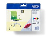 Brother LC229XL Value-Pack - 4-pack - svart, gul, cyan, magenta - original - förpackning med stöldmärkning - bläckpatron - för Brother MFC-J5320DW, MFC-J5520DW, MFC-J5620DW, MFC-J5625DW, MFC-J5720DW LC229XLVALBPDR