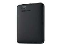 WD Elements Portable WDBU6Y0020BBK - Hårddisk - 2 TB - extern (portabel) - USB 3.0 WDBU6Y0020BBK-WESN