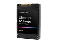 WD Ultrastar DC SN655 WUS5EA1A1ESP7E1 - SSD - 15.36 TB - inbyggd - 2.5" - U.3 PCIe 4.0 (NVMe) 0TS2460