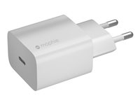 mophie - Strömadapter - 20 Watt - PD (24 pin USB-C) - vit - Europa 409907457