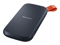 SanDisk Portable - SSD - 2 TB - extern (portabel) - USB 3.2 Gen 2 (USB-C kontakt) SDSSDE30-2T00-G25