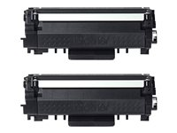 Brother TN2420 TWIN - 2-pack - Lång livslängd - svart - original - tonerkassett - för Brother DCP-L2510, L2530, L2537, L2550, HL-L2350, L2370, L2375, MFC-L2713, L2730, L2750 TN2420TWIN