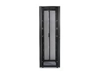 APC NetShelter SX Enclosure with Roof and Sides - Rack - svart - 42U - 19" - TAA-kompatibel AR3350