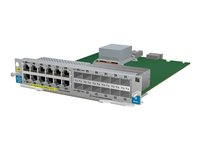 HPE Gig-T PoE+/12-port SFP v2 zl - Expansionsmodul - Gigabit Ethernet x 12 + 12 SFP - för HPE 8206, 8212; HPE Aruba 5406, 5412 J9637A