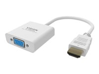 Vision Techconnect - Videokonverterare - HDMI - VGA - vit TC-HDMIVGA