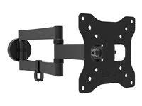 Multibrackets Flexarm M VESA Full-Motion III 50 75 100 - Konsol - fullständig rörelse - för LCD-display - svart - skärmstorlek: 9"-32" - väggmonterbar 7350073737451