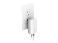 Belkin BoostCharge - Strömadapter - 37 Watt - PD 3.0 - 2 utdatakontakter (USB, USB-C) WCB007VFWH