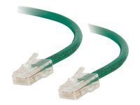 C2G Cat5e Non-Booted Unshielded (UTP) Network Patch Cable - Patch-kabel - RJ-45 (hane) till RJ-45 (hane) - 1.5 m - UTP - CAT 5e - tvinnad, enhetsstart - grön 83062
