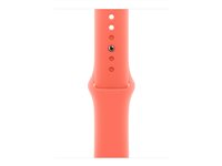 Apple - Band för smart klocka - 40mm - storlek M/L - orangeröd MDRT4ZM/A