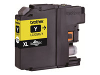 Brother LC125XLY - Superlång livslängd - gul - original - bläckpatron - för Brother DCP-J4110, MFC-J4410, J4510, J4610, J4710, J6520, J6720, J6920 LC125XLY
