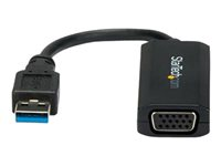 StarTech.com USB 3.0 till VGA-adapter- inbyggd installation av drivrutiner - 1920x1200 - USB/VGA-adapter - USB typ A (hane) till HD-15 (VGA) (hona) - USB 3.0 - 19.5 m - 1920 x 1200 (WUXGA) stöd - för P/N: MXT101MM USB32VGAV