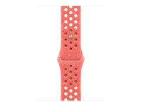Apple Nike - Band för smart klocka - 46mm - M/L (passar handleder på 160 - 210 mm) - magic ember MYLG3ZM/A