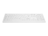 Active Key MedicalKey AK-C8100 - Tangentbord - trådlös - 2.4 GHz - Nordisk - vit AK-C8100F-FU1-W/NOR
