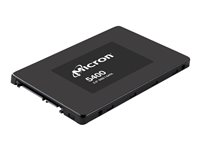 Micron 5400 MAX - SSD - krypterat - 3.84 TB - inbyggd - 2.5" - SATA 6Gb/s - 256 bitars AES - Self-Encrypting Drive (SED), TCG Opal Encryption 2.0 MTFDDAK3T8TGB-1BC15ABYYR