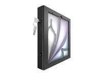 Compulocks iPad Air M2 & M3 13", Apex Enclosure Tablet Printer Kiosk - Black - Ställ - kioskstil - för skrivare/surfplatta - låsbar - höggradig aluminium - svart - skärmstorlek: 13" - monteringsgränssnitt: 100 x 100 mm - bänk, fristående - för Apple 13-inch iPad Air (M2, M3) PK0113APXB