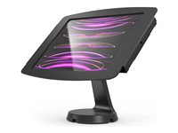 Compulocks iPad Pro 12.9" (3-6th Gen) Space Enclosure Mast Counter Stand - Monteringssats (hölje, maststativ) - för surfplatta - låsbar - höggradig aluminium - svart - skärmstorlek: 12.9" - bänk - för Apple 12.9-inch iPad Pro 333B299PSENB