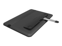 Compulocks Blade Universal Lock Slot Adapter with Keyed Cable Lock - Säkerhetssats för system - svart BLD01BKL