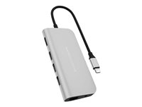 HyperDrive Power - Dockningsstation - USB-C - HDMI - 1GbE HD30F-SILVER