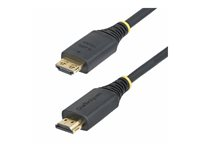 StarTech.com - High Speed - HDMI-kabel - HDMI hane till HDMI hane - 30 cm - skärmad - svart - halogenfri, passiv, 4K60Hz stöd, 1440p (UWQHD) stöd 144Hz, 1080p stöd 240 Hz HDMI2-CABLE-GRIP-30C
