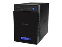 NETGEAR ReadyNAS 314 RN31400 - NAS-server - 4 fack - SATA 3Gb/s - HDD - RAID 0, 1, 5, 10 - RAM 2 GB - Gigabit Ethernet - iSCSI support RN31400-100EUS