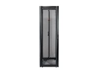 APC NetShelter SX - Rack - svart - 48U - 19" - TAA-kompatibel - för P/N: SUA1000RM2U, SUA1000RM2U-TU, SUA1000RMI2U, SUA2200RMXLI3U, SUA5000RMI5U AR3107