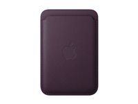 Apple - Plånbok för mobiltelefon/kreditkort - MagSafe-kompatibilitet - mikrotwill, FineWoven - björnbär MA7A4ZM/A