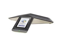 HP Poly Trio C60 NR - För Microsoft Teams - VoIP-konferenstelefon - med Bluetooth interface - IEEE 802.11a/b/g/n (Wi-Fi) / Bluetooth 4.2 - 5-vägs samtalsförmåg - SIP, SRTP, SDP - 3 linjer - svart 830A1AA