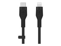 Belkin BOOST CHARGE - Lightning-kabel - 24 pin USB-C hane till Lightning hane - 1 m - svart CAA009BT1MBK