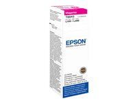 Epson T6643 - 70 ml - magenta - original - påfyllnadsbläck - för Epson L386; EcoTank ET-2600, 2650, L121, L1455; EcoTank ITS L3050, L3060, L3070 C13T66434A