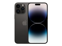 Apple iPhone 14 Pro Max - 5G smartphone - dual-SIM / Internminne 1 TB - OLED-skärm - 6.7" - 2796 x 1290 pixels (120 Hz) - 3 st. bakre kameror 48 MP, 12 MP, 12 MP - front camera 12 MP - space black MQC23QN/A