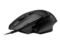 Logitech G G502 X - Mus - optisk - kabelansluten - USB - svart 910-006139
