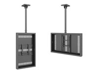 Multibrackets M Pro Series - Hölje - för digital skylt - liten - stål - svart - skärmstorlek: 43" - takmonterbar 7350105215032