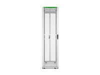 APC NetShelter SX Gen 2 - Rack skåp - 2258 H x 600 B x 1200 D mm, med sidor - golvstående - vit - 48U - 19" AR3307W2