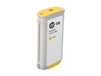 HP 728 - 130 ml - gul - original - DesignJet - bläckpatron - för DesignJet T730, T830 F9J65A