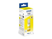 Epson EcoTank 113 - 70 ml - gul - original - påfyllnadsbläck - för EcoTank ET-16150, 16650, 5150, 5170, 5800, 5850, 5880; EcoTank Pro ET-16680, 5150, 5170 C13T06B440