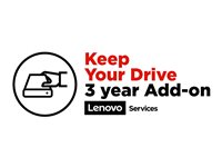 Lenovo Keep Your Drive Add On - Utökat serviceavtal - 3 år - för ThinkStation P410; P500; P510; P520; P520c 5PS0L20549