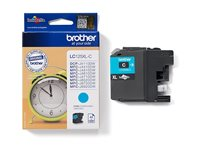 Brother LC125XLC - Superlång livslängd - cyan - original - bläckpatron - för Brother DCP-J4110, MFC-J4410, J4510, J4610, J4710, J6520, J6720, J6920 LC125XLC
