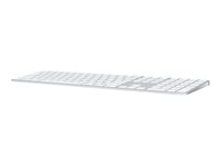 Apple Magic Keyboard with Touch ID and Numeric Keypad - Tangentbord - trådlös - Bluetooth - svensk MK2C3S/A