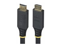 StarTech.com 10m &#40;32.8ft&#41; Active High Speed HDMI Cable, 4K60Hz - Hög hastighet - HDMI-kabel med Ethernet - HDMI hane till HDMI hane - 10 m - skärmad - svart - aktiv, 2K144Hz stöd, 4K60Hz UHD-stöd, HDR10-stöd HDMI2-CABLE-4K60-10M