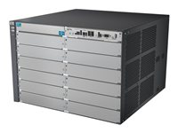 HPE Aruba 5412 zl - Switch - L4 - Administrerad - rackmonterbar - PoE - med HP 5400 zl Switch Premium License J9643A